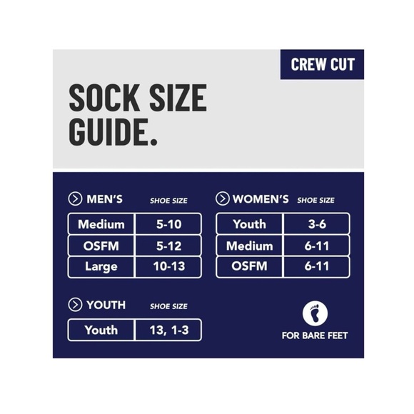 For Bare Feet NCAA First String Crew Sock Wichita State Shockers Size Large NEW - Picture 2 of 2